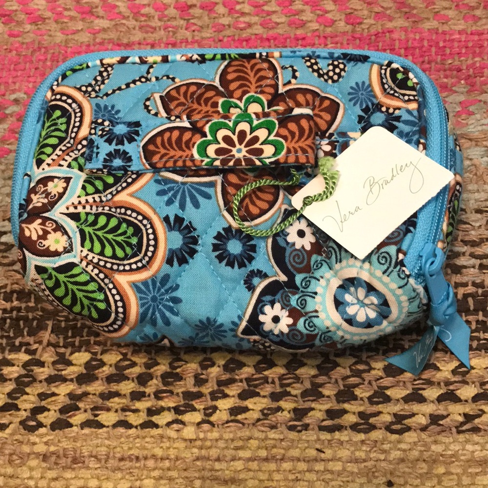 Vera Bradley jewelry/makeup bag